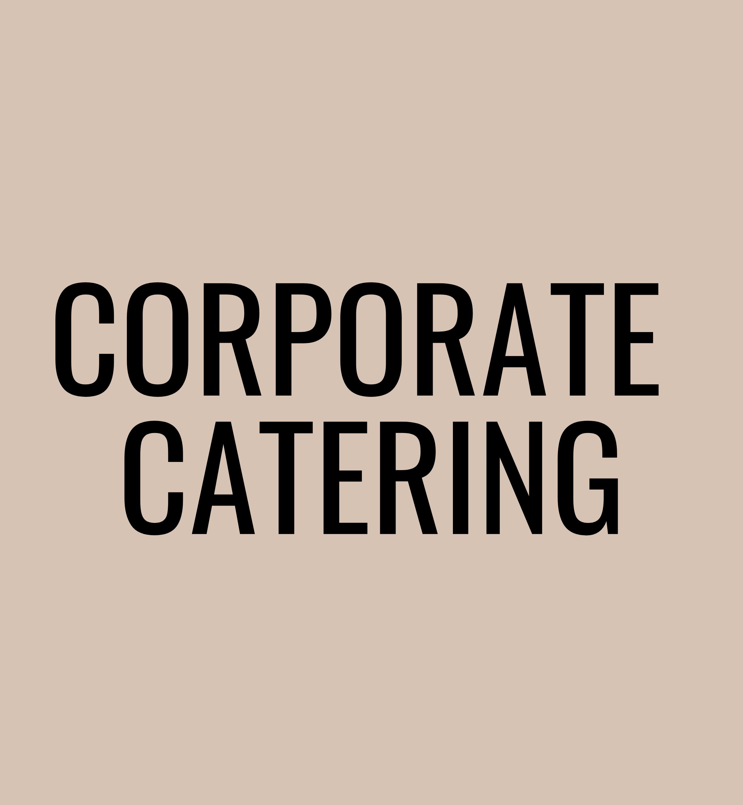 Corporate Catering